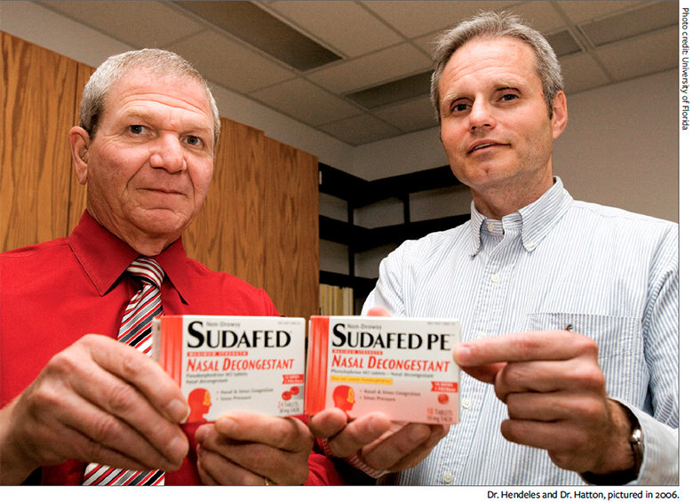 Dr. Hendeles and Dr. Hatton, pictured in 2006.